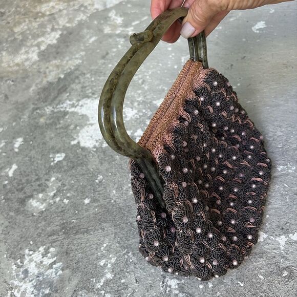 Vintage knit and bake a light bag - Picture 2 of 8